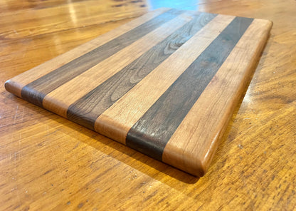Signature series Cherry and Black Walnut Cutting board