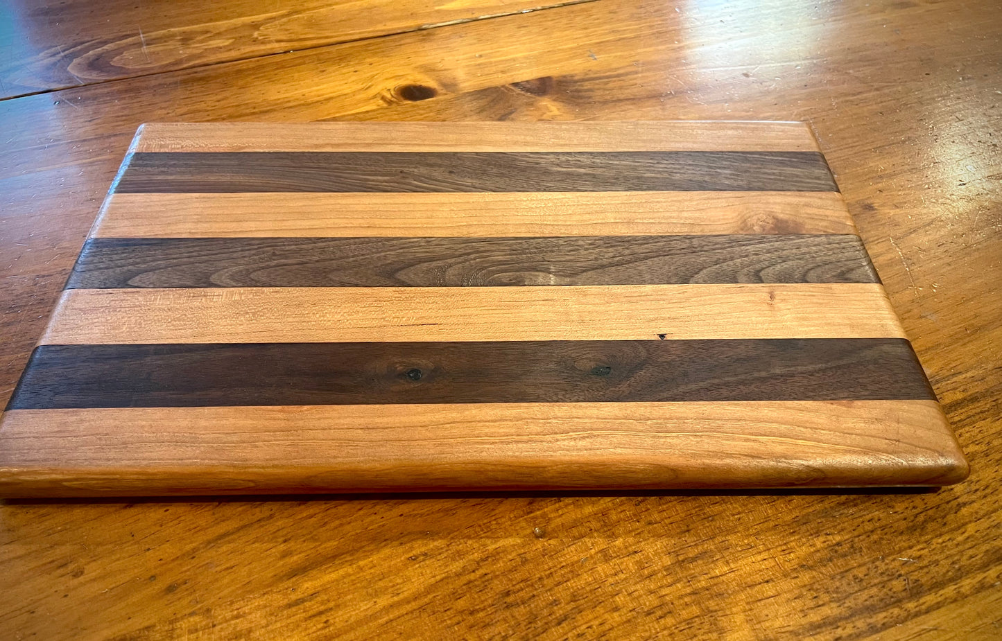 Signature series Cherry and Black Walnut Cutting board