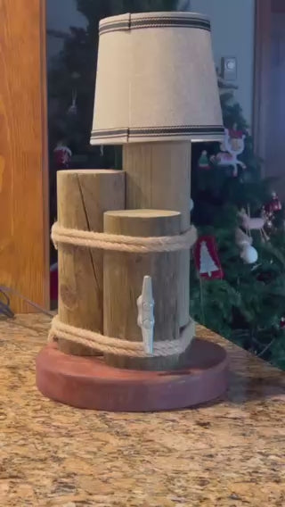 Nautical Dockside Touch‑Dimming Lamp